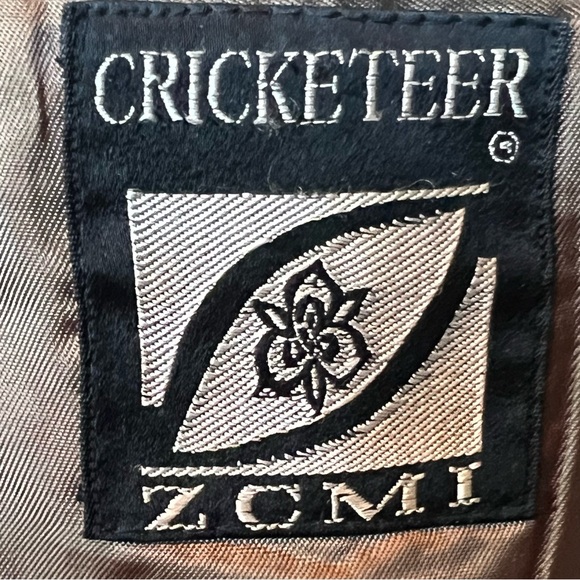 VTG 60's 70's Cricketeer ZCMI Men's Suit USA Jacket 40S Pants 36X32 Gray Blue - Picture 9 of 16